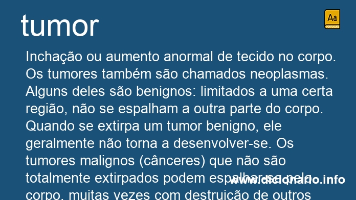 Significado de tumor