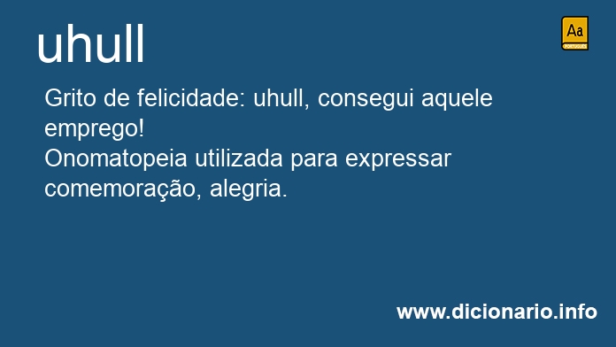 Significado de uhull