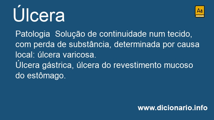 Significado de lcera