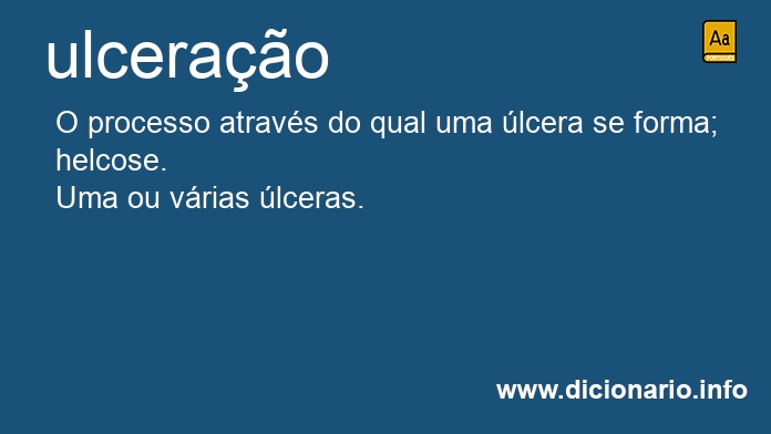 Significado de ulcerao
