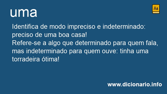 Significado de uma