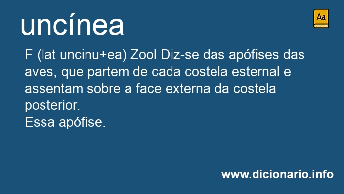 Significado de uncnea