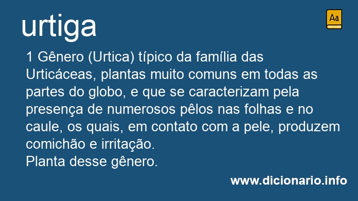 Significado de urtiga