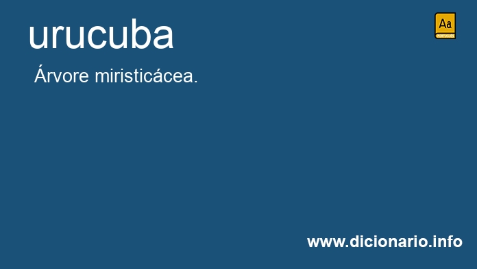 Significado de urucuba