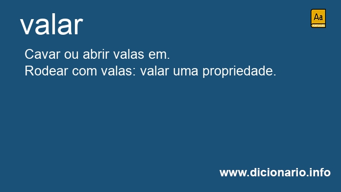 Significado de valar