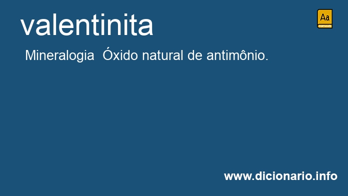 Significado de valentinita