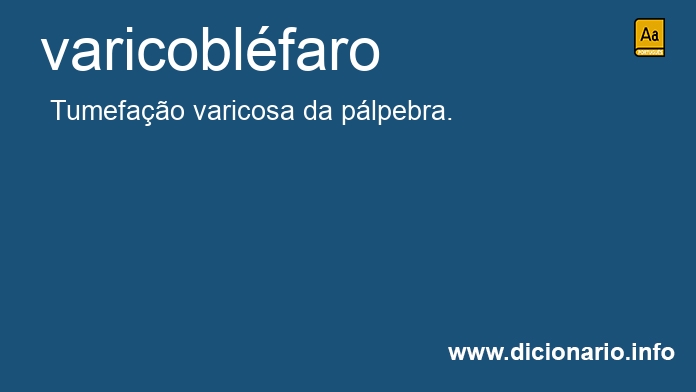 Significado de varicoblfaro
