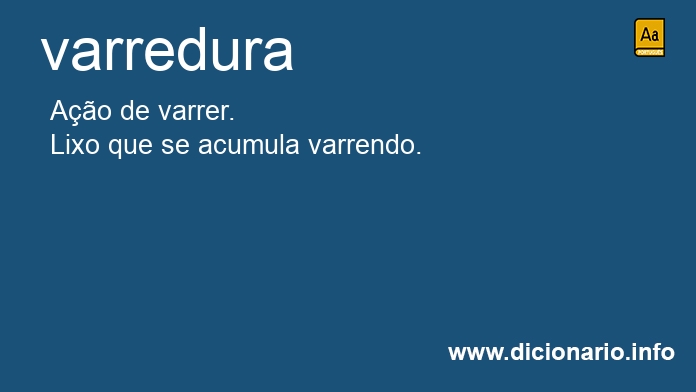 Significado de varredura