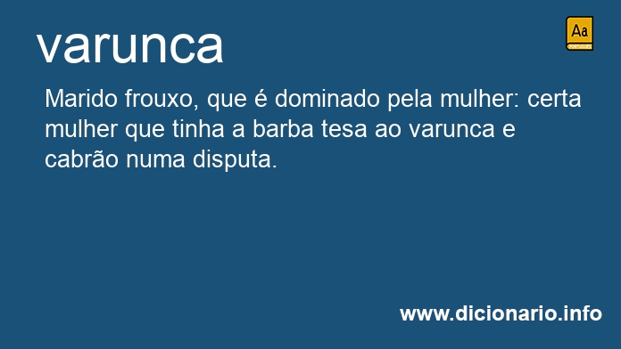 Significado de varunca