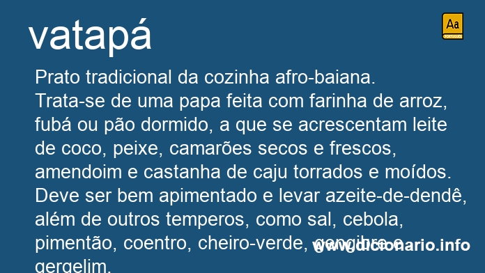 Significado de vataps