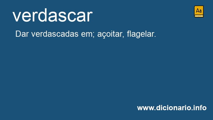 Significado de verdascaste