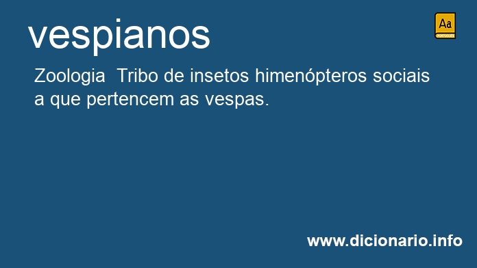 Significado de vespianos