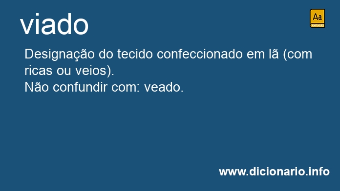 Significado de viada