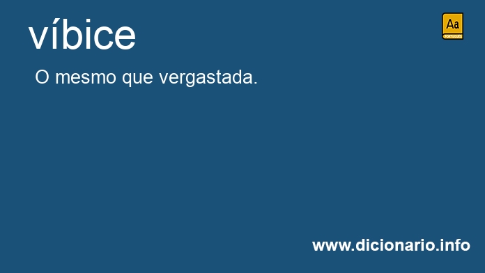 Significado de vbice