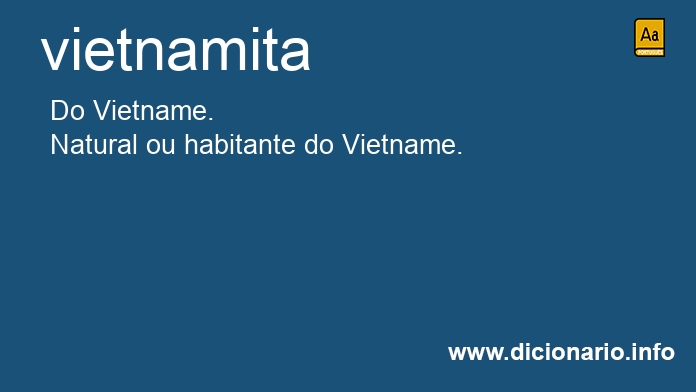 Significado de vietnamita