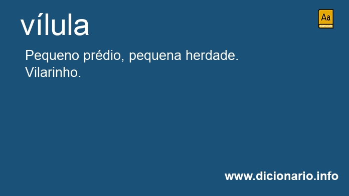 Significado de vlula