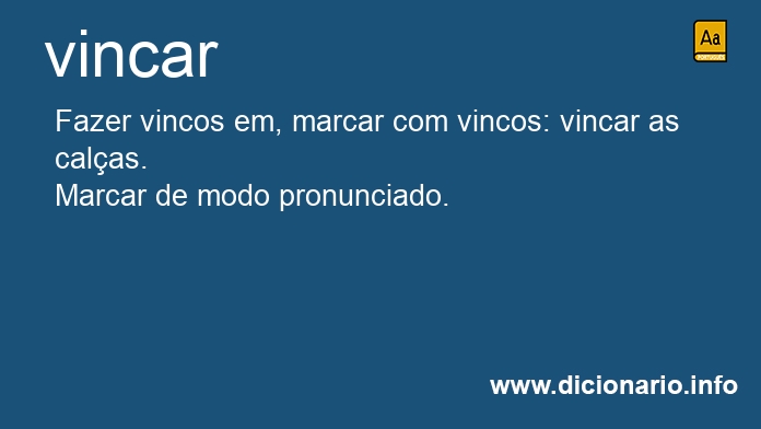 Significado de vincarias