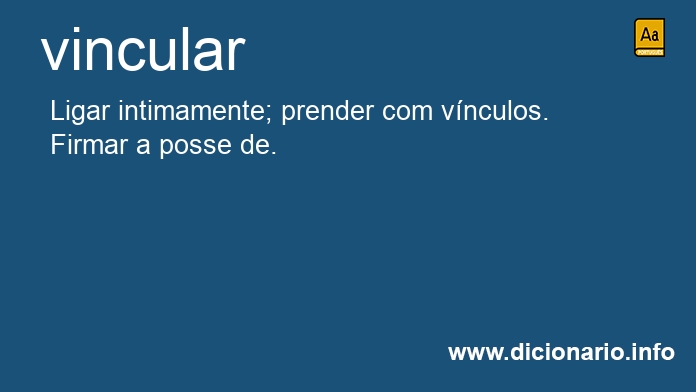 Significado de vinculais