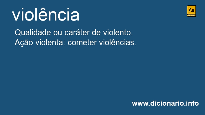 Significado de violncias