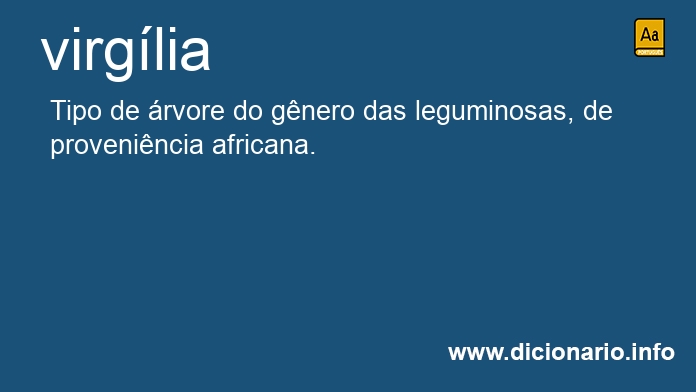 Significado de virglias