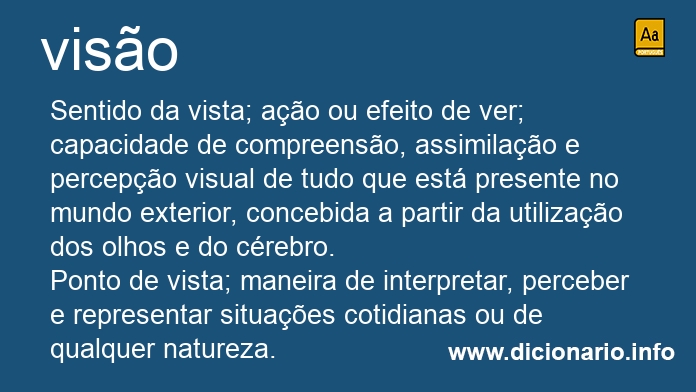 Significado de viso