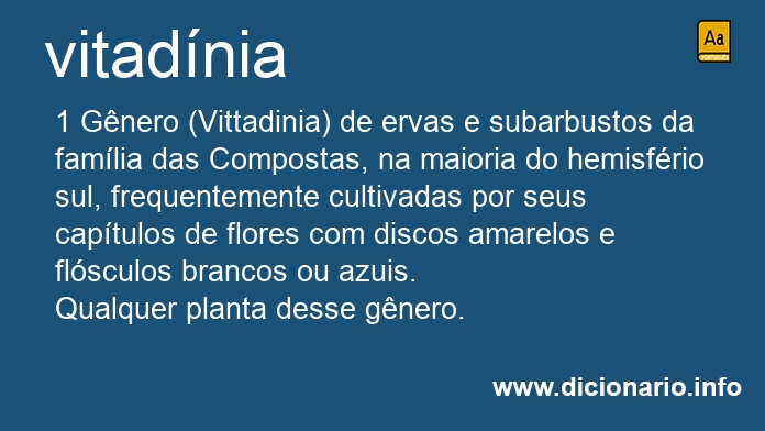 Significado de vitadnia