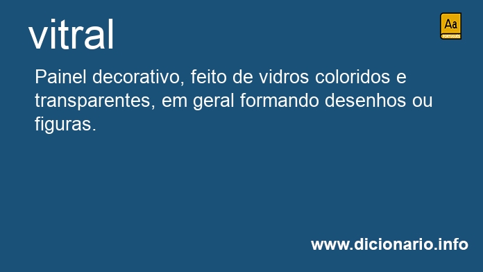 Significado de vitrais
