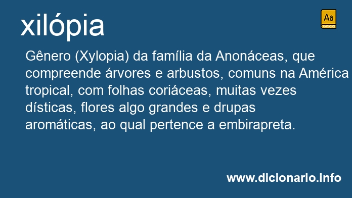 Significado de xilpia