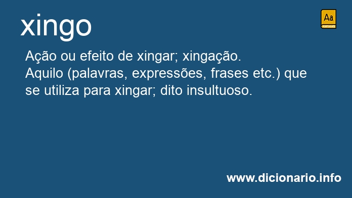 Significado de xingos