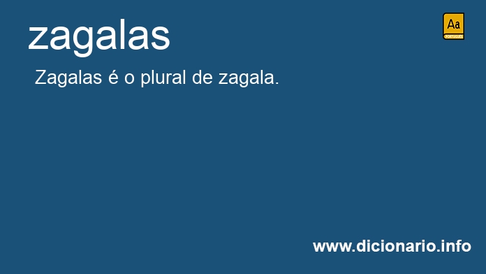 Significado de zagalas