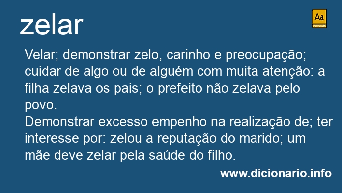 Significado de zela