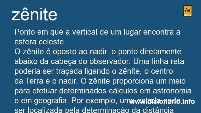 Significado de znites